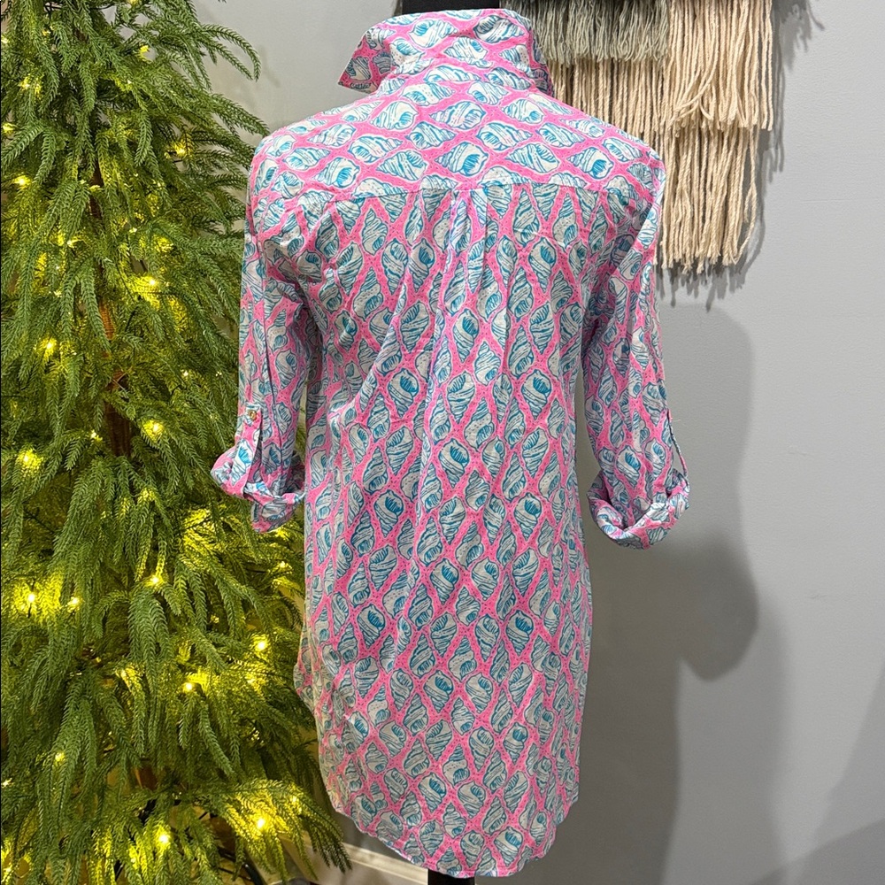 Lilly Pulitzer Size S Seashell Tunic Dress - Picture 7 of 11